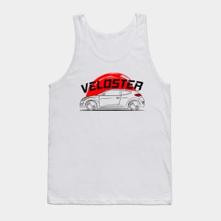 Turbo Veloster KDM Art Tank Top